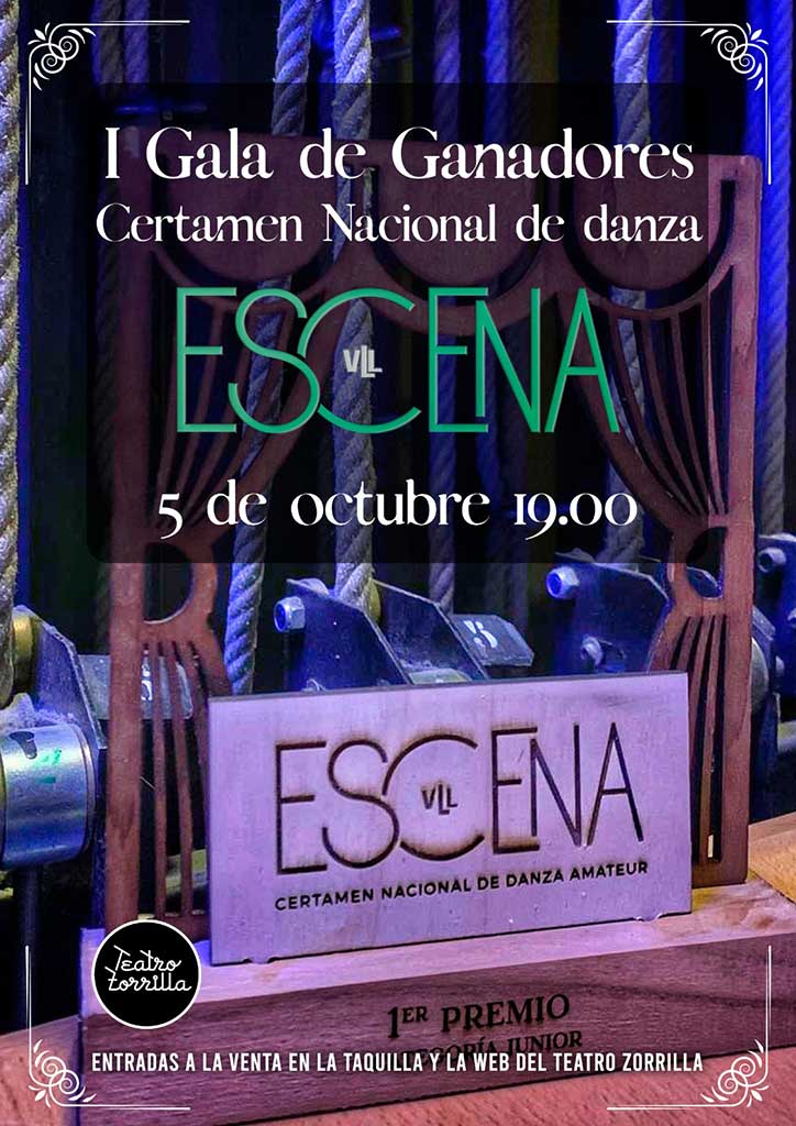 GALA DE GANADORES DEL CERTAMEN NACIONAL DE DANZA ESCENA VALLADOLID.