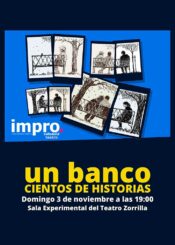 3 de Noviembre<br>UN BANCO CIENTOS DE HISTORIAS.