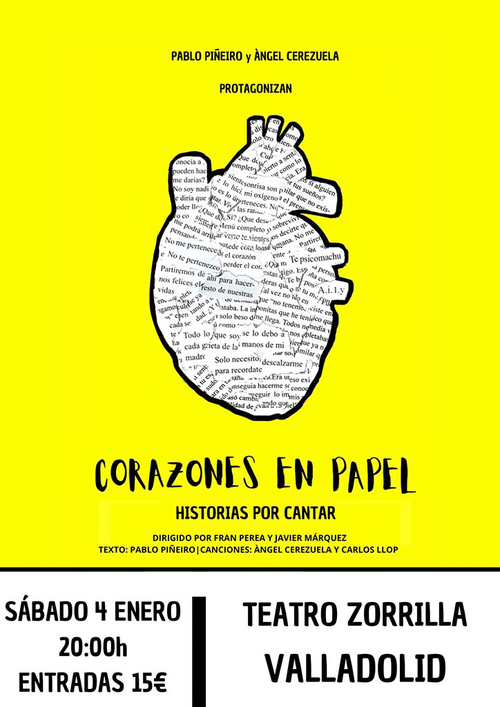 CORAZONES EN PAPEL