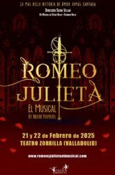 21 y 22 de Febrero<br> ROMEO Y JULIETA. EL MUSICAL BY THEATRE PROPERTIES.